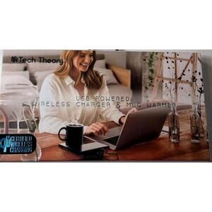 Tech Theory USB Powered Wireless Charger & Mug Warmer